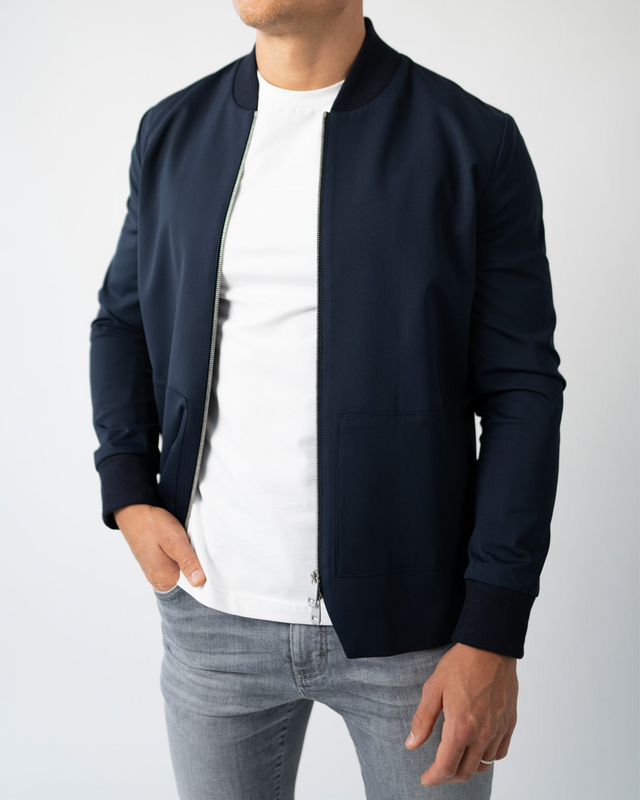 IOS BLOUSON - NAVY