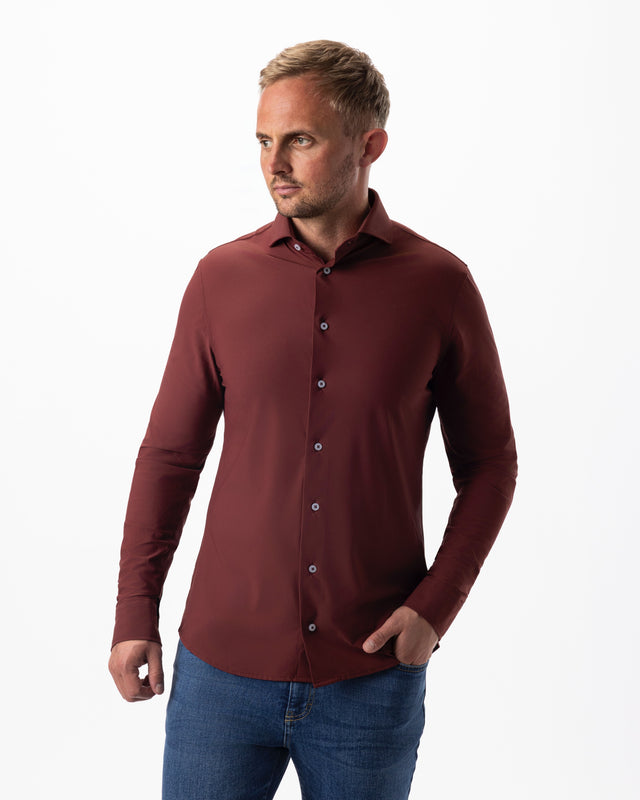 IOS SHIRT - BURGUNDY
