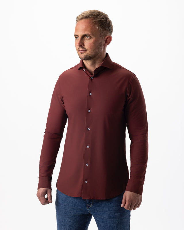 IOS SHIRT - BURGUNDY