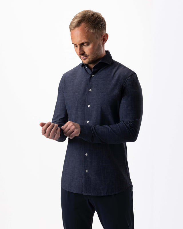 IOS SHIRT - NAVY DENIM