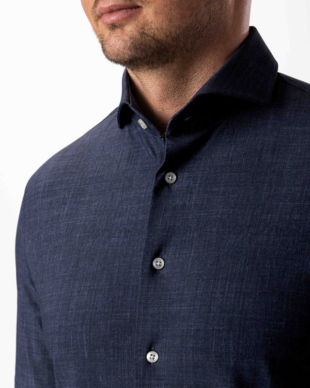 IOS SHIRT - NAVY DENIM