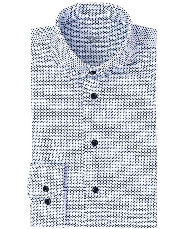 IOS SHIRT - OCEAN BLUE MINIMAL
