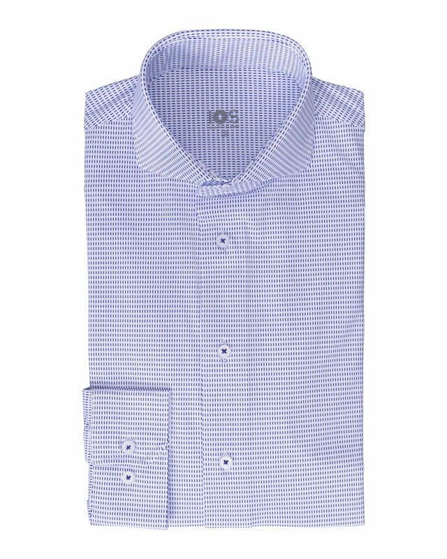 IOS SHIRT - ROYAL/NAVY MINIMAL