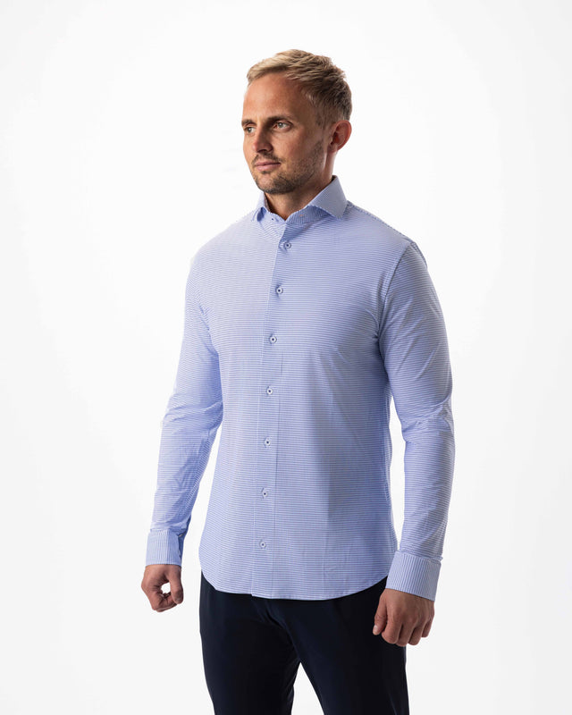 IOS SHIRT - ROYAL/NAVY MINIMAL