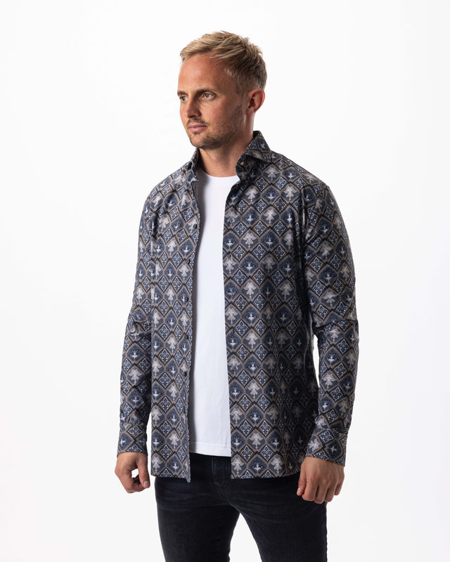 IOS SHIRT - ANTHRACITE DESIGN