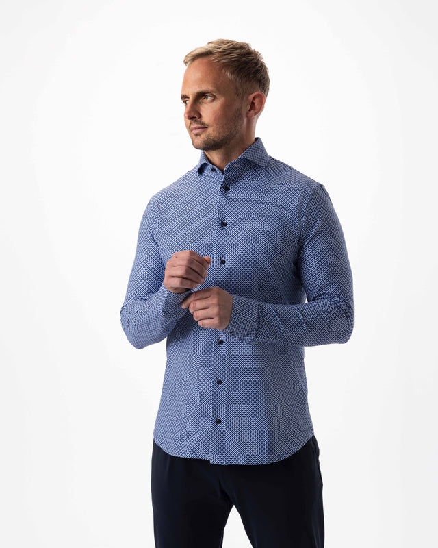 IOS SHIRT - ROYAL/NAVY