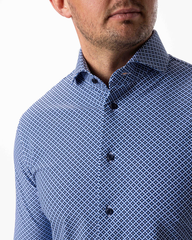 IOS SHIRT - ROYAL/NAVY