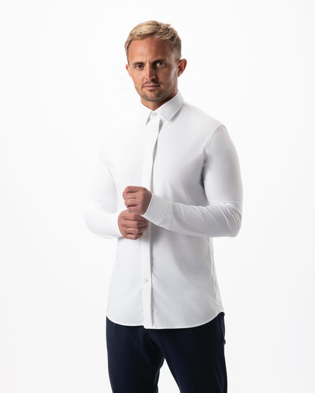 IOS SHIRT - IVORY WEDDING WHITE