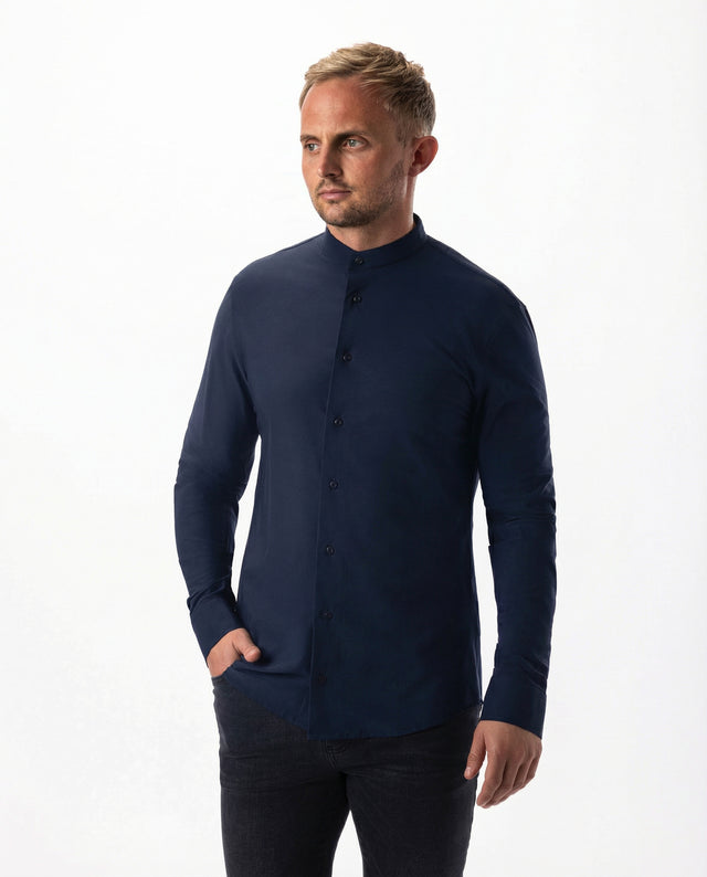 IOS SHIRT stood up - NAVY