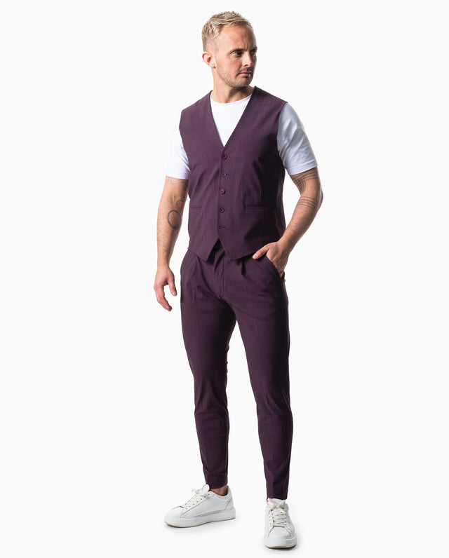 IOS VEST classic - DARK LILA