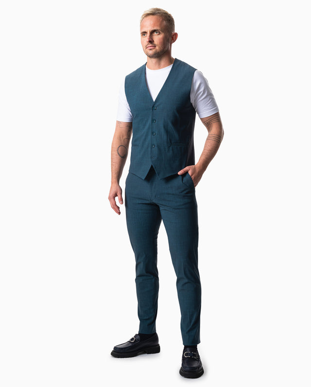 IOS PANTS classic - PETROL BLUE