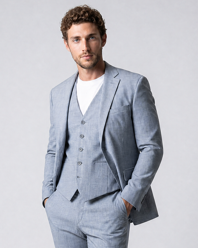 IOS JACKET - LIGHT GRAY CHECK