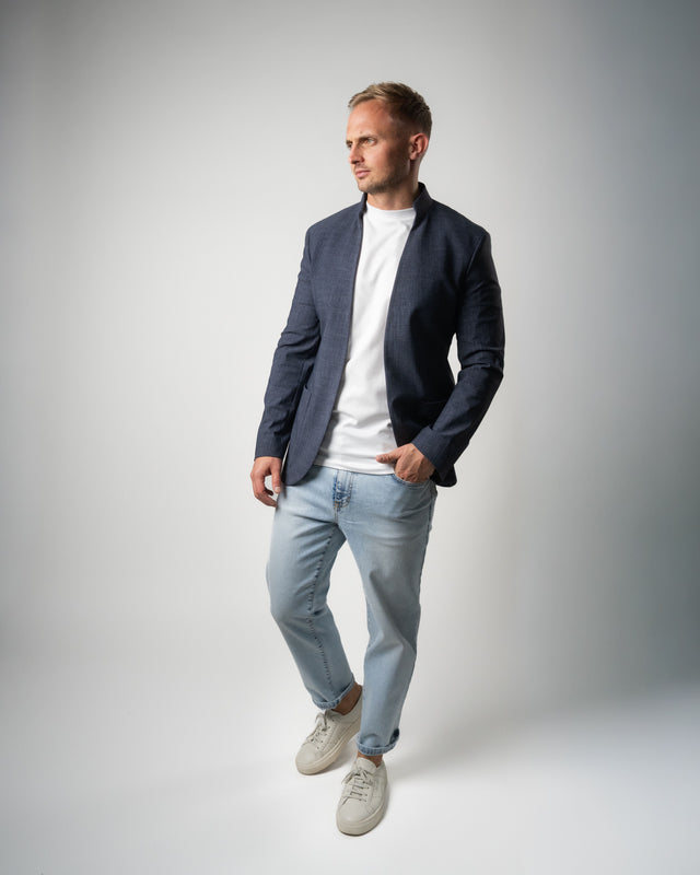 IOS JACKET clean - STEEL BLUE