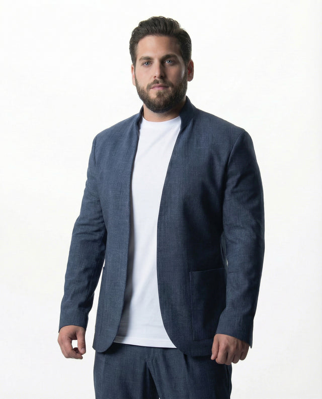 IOS JACKET clean - STEEL BLUE