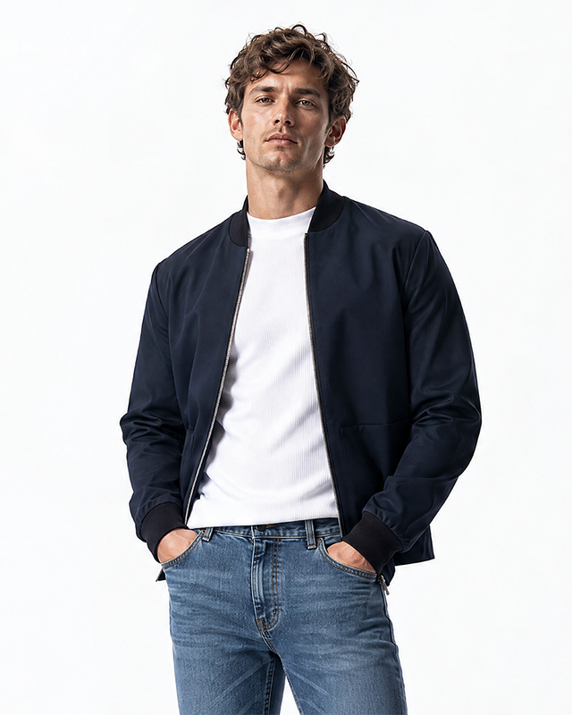 IOS BLOUSON - NAVY