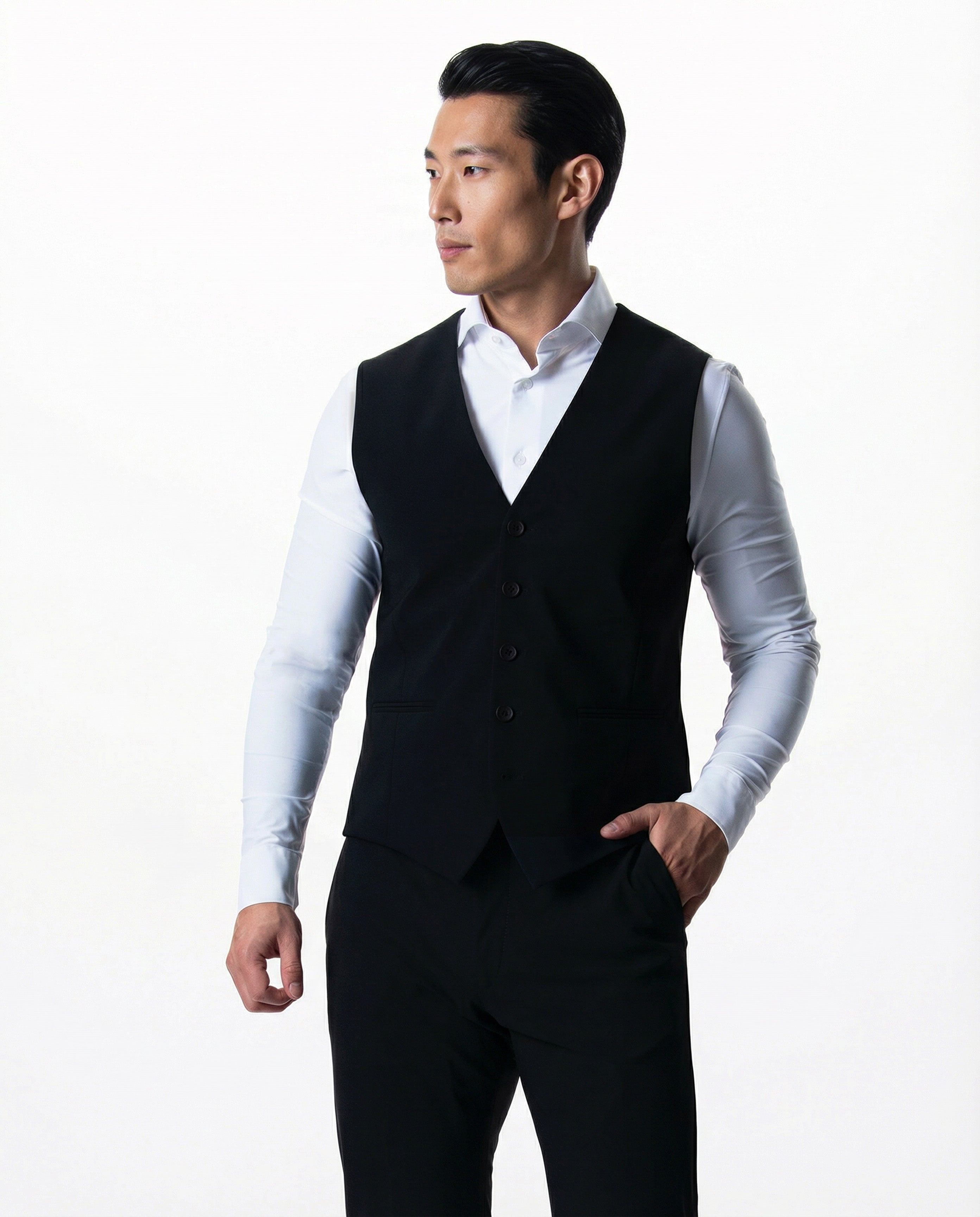 IOS VEST classic - BLACK