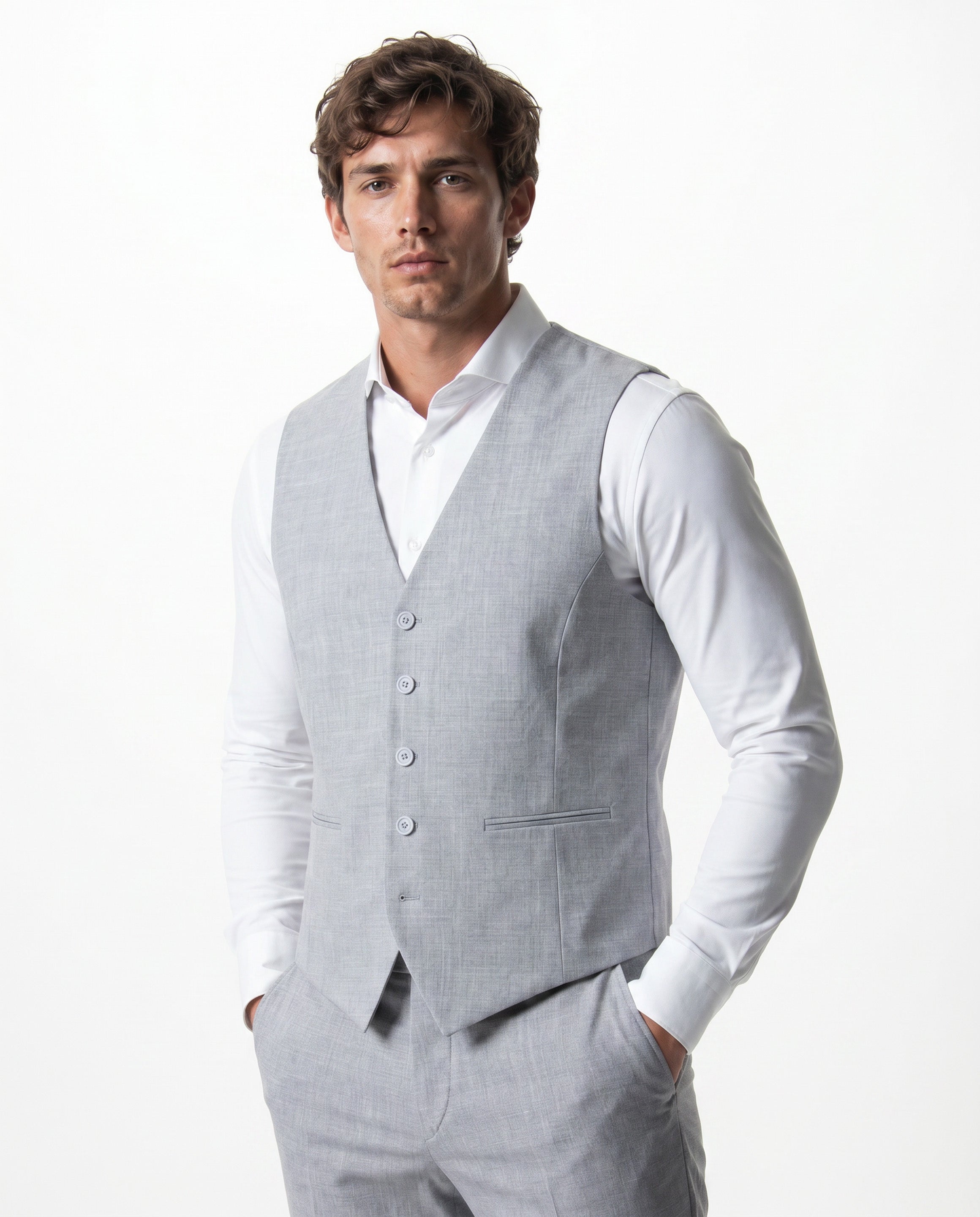 IOS VEST classic - LIGHT GREY