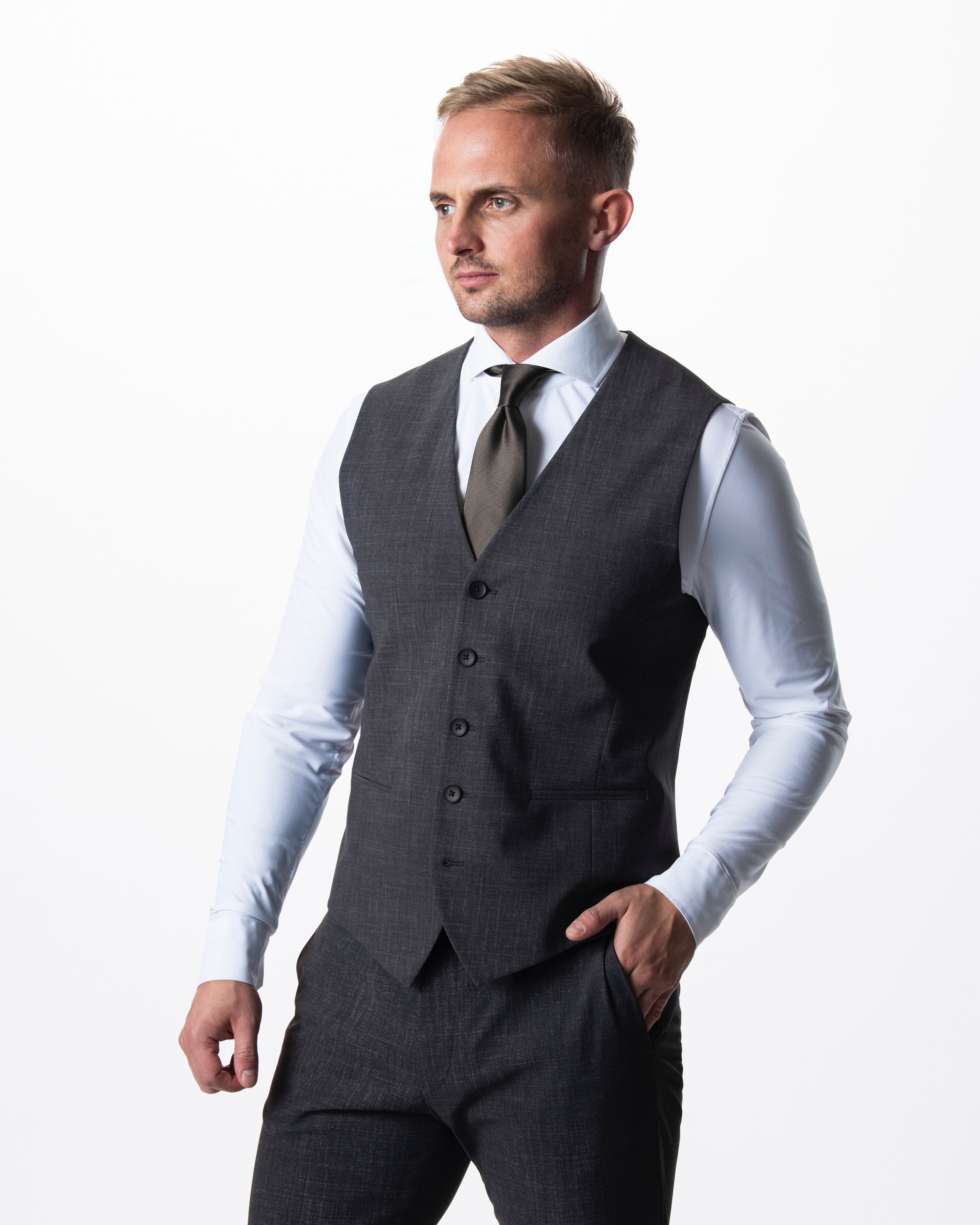 IOS VEST classic - DARK GRAY