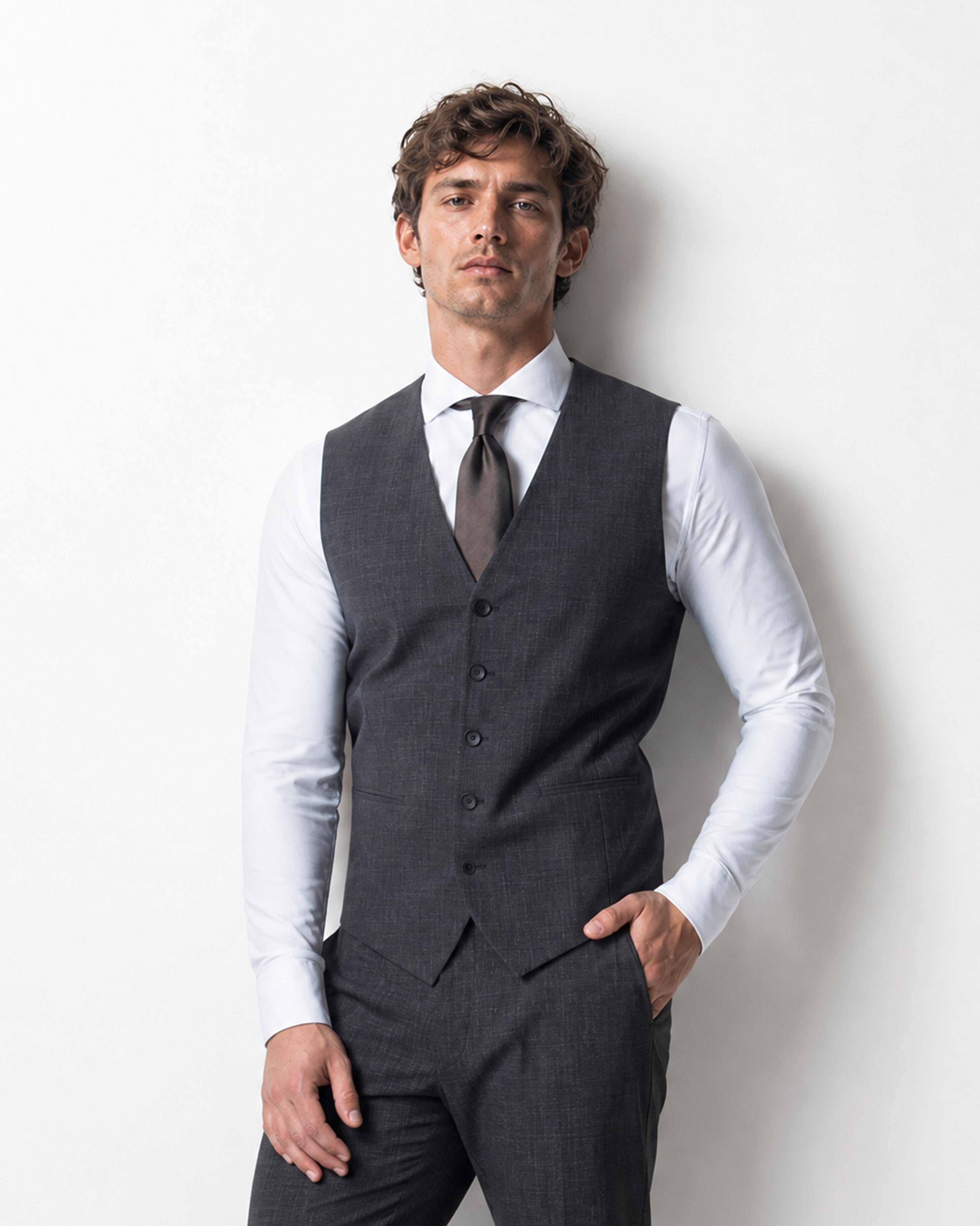 Kamizelka IOS VEST classic - CIEMNOSZARY