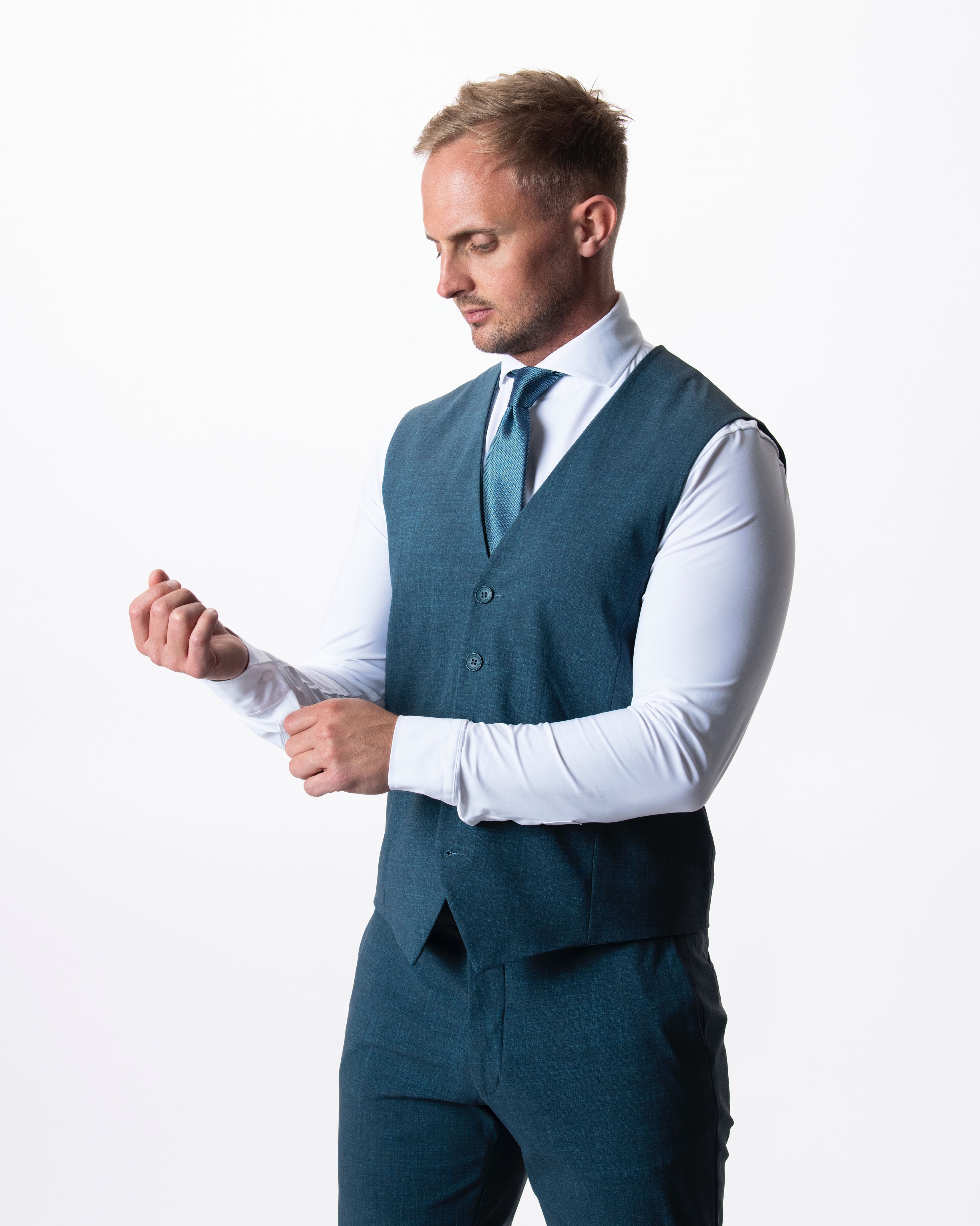 IOS VEST classic - PETROL BLUE