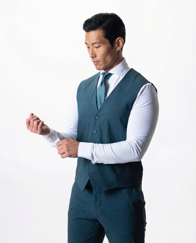 IOS VEST classic - PETROL BLUE