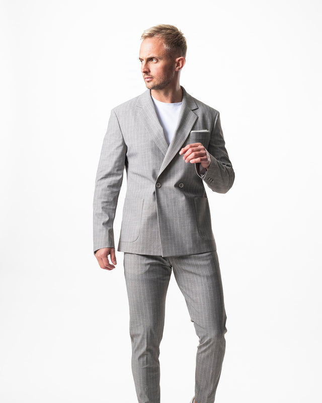 IOS JACKET double breasted - STONES STRIPE