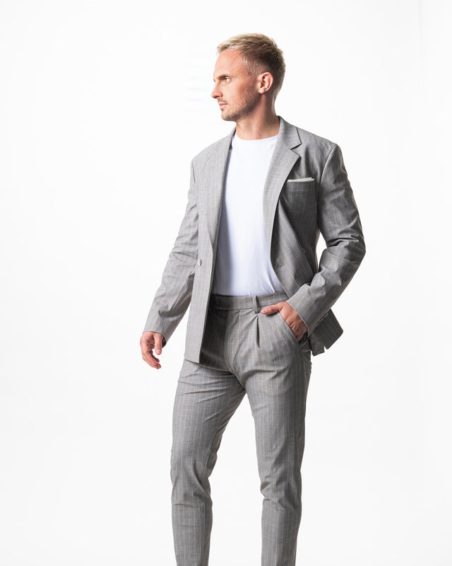 IOS JACKET double breasted - STONES STRIPE