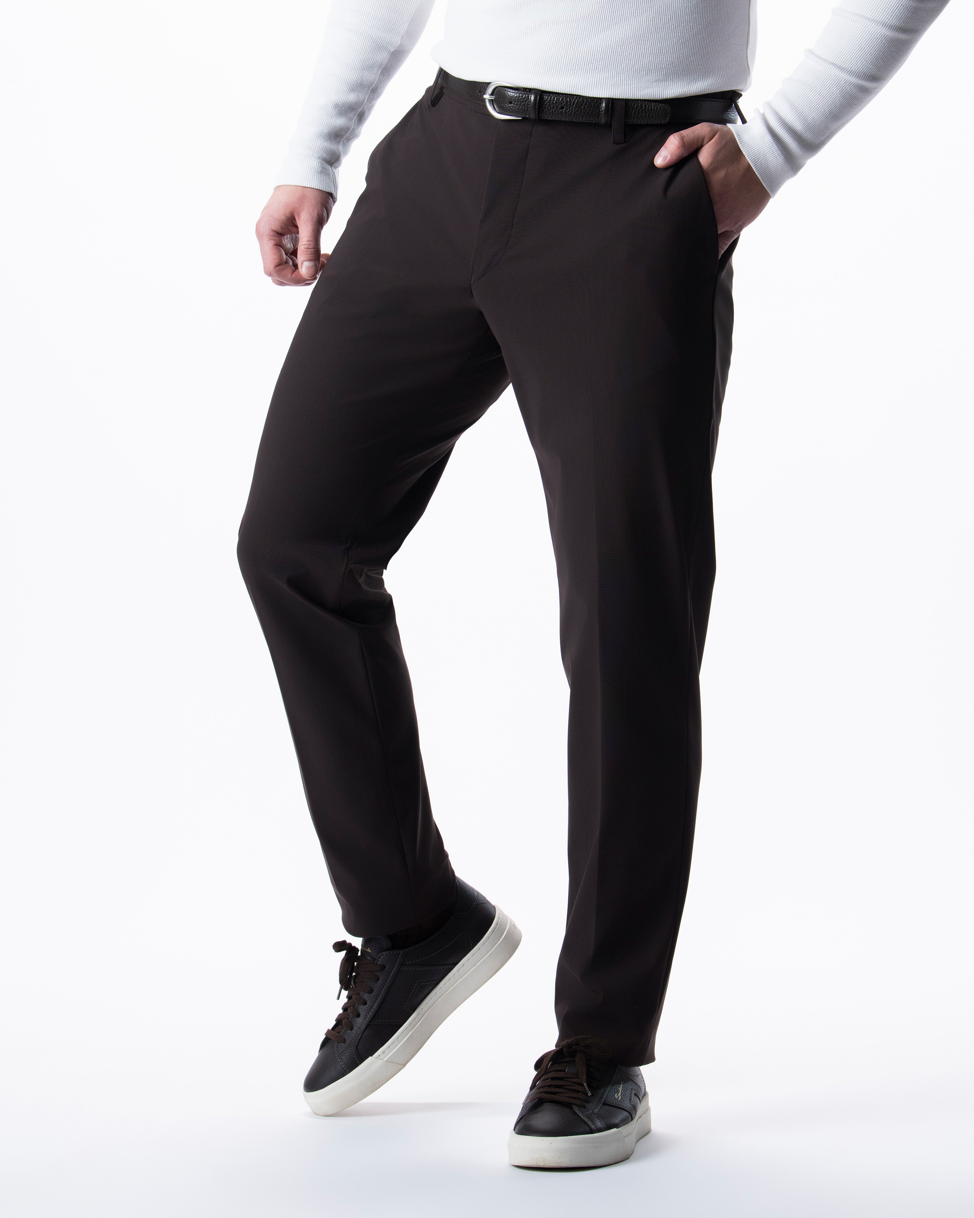 IOS PANTS CLASSIC - BROWN