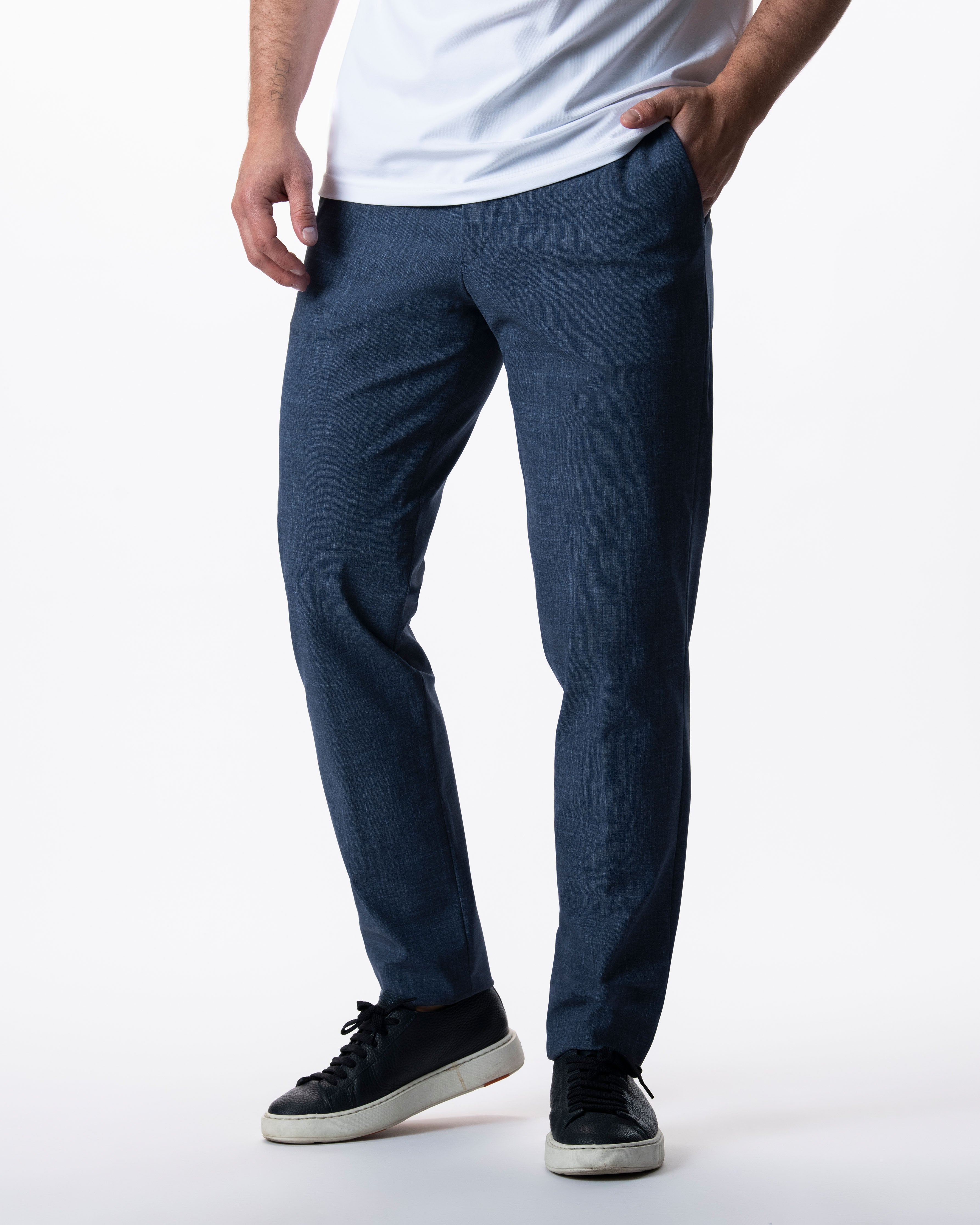 IOS PANTS classic - STEEL BLUE