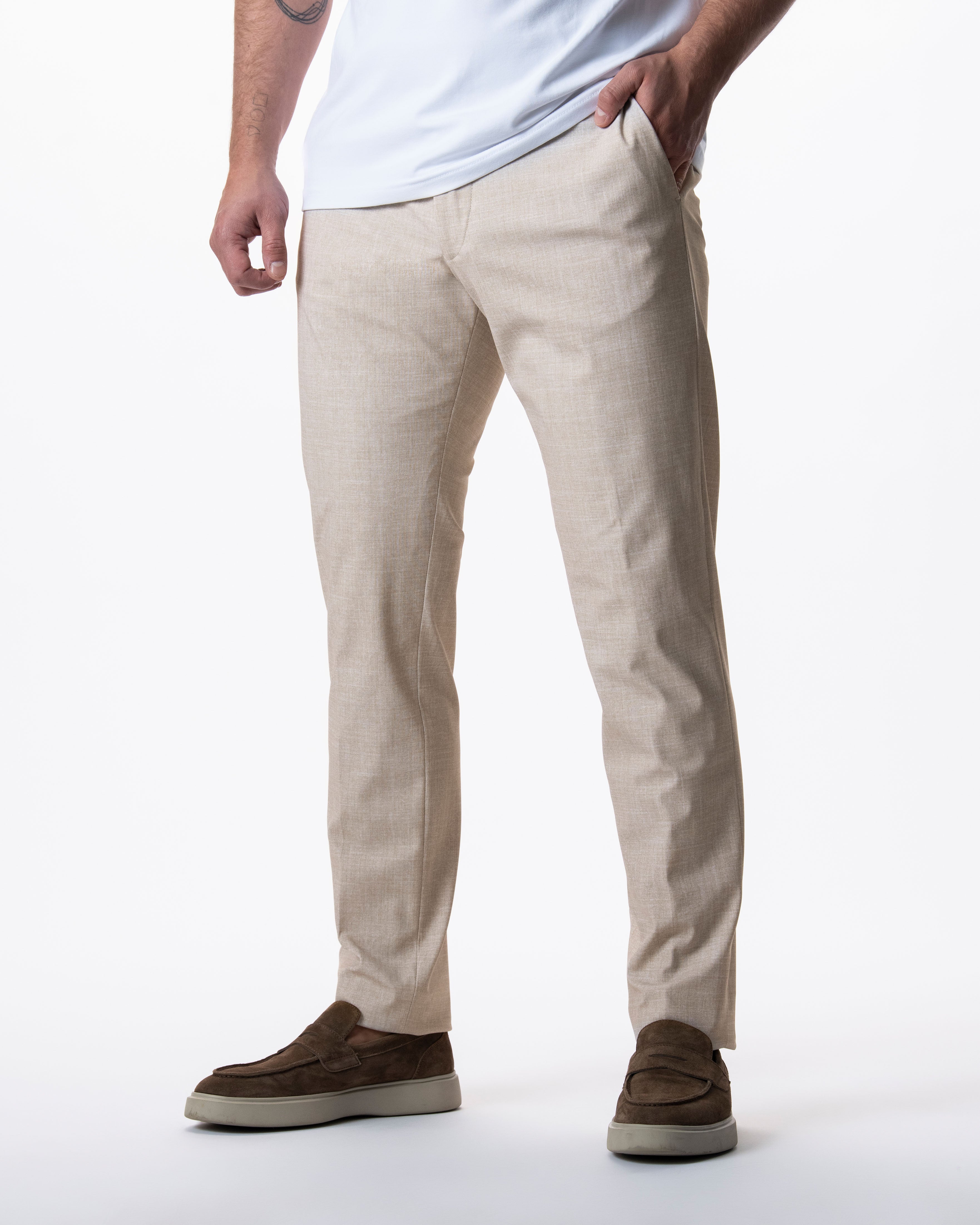 IOS PANTS classic - BEIGE