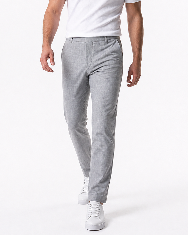 IOS PANTS classici - GRIGIO CHIARO