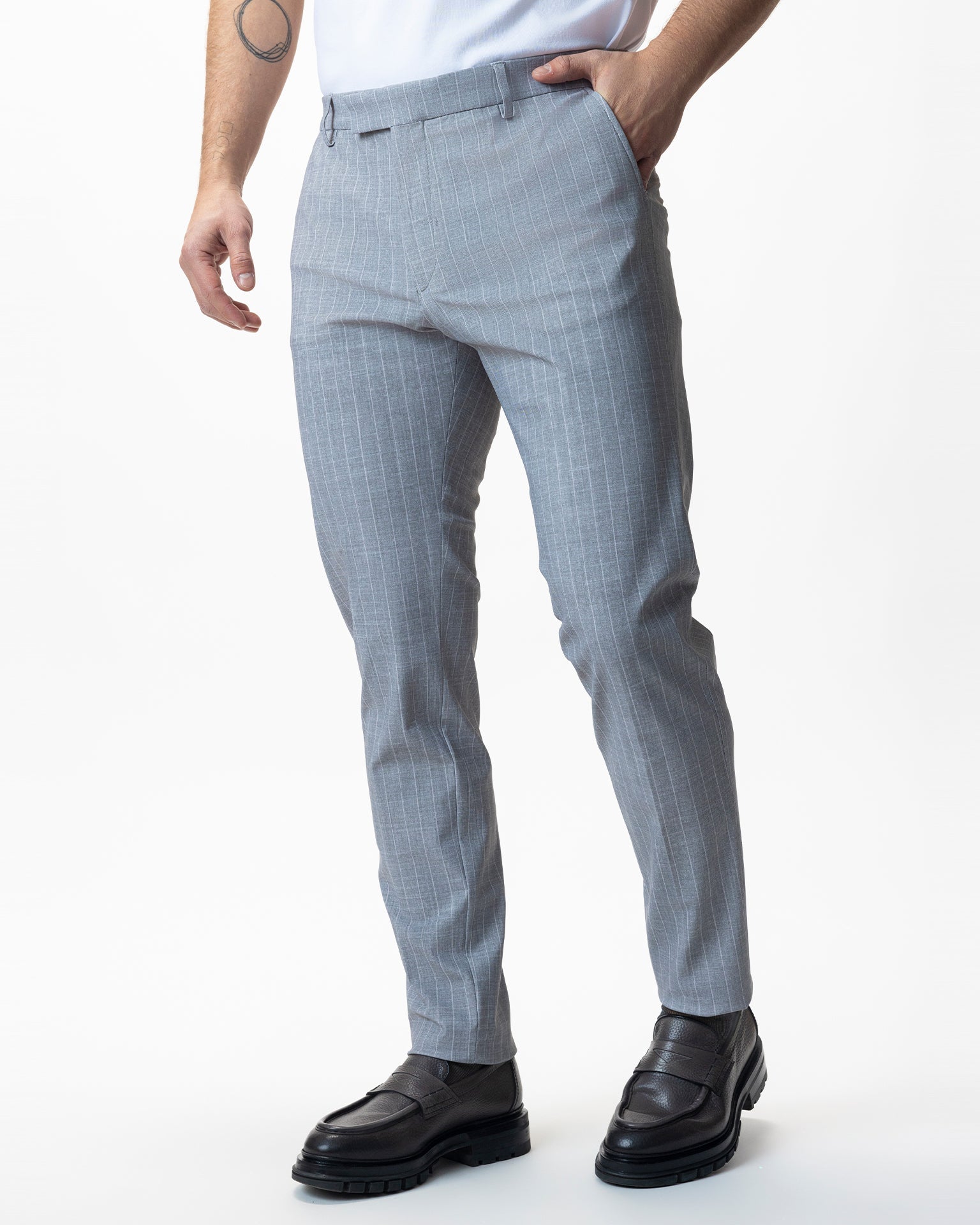 IOS PANTS classic - STONES STRIPE