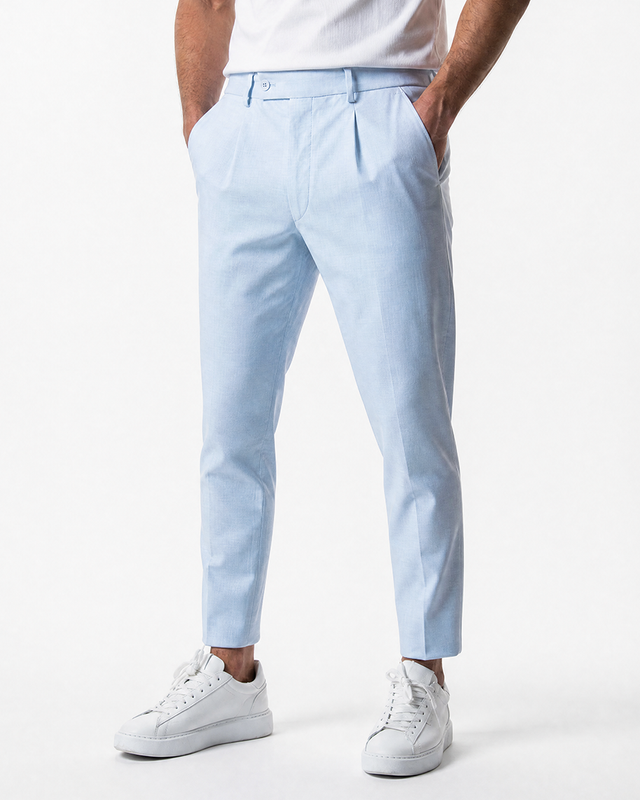 IOS PANTS modern - LIGHT BLUE secret