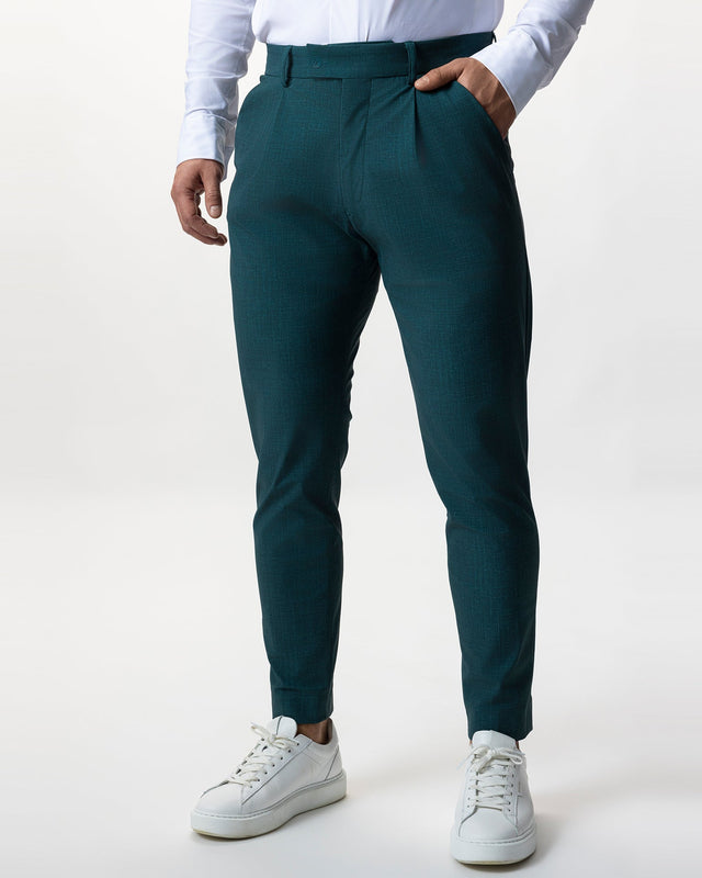 IOS PANTS 7210 modern - PETROL secret