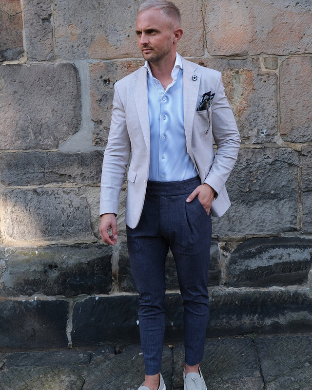 IOS PANTS italiano - STEEL BLUE