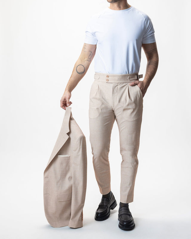 IOS PANTS italiano - BEIGE
