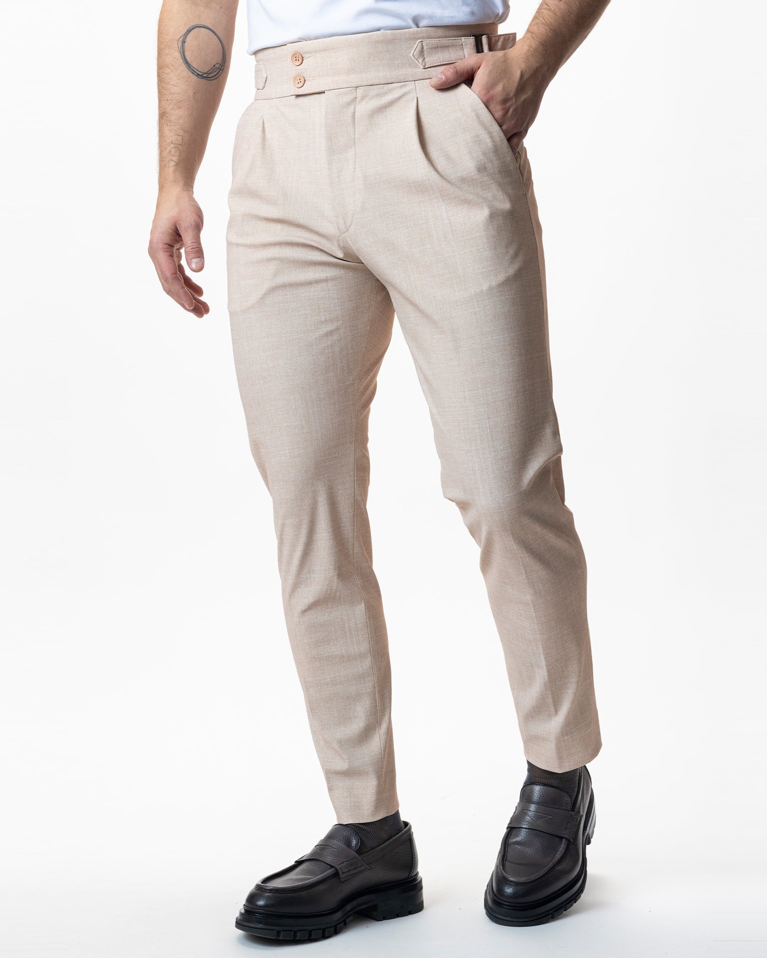 IOS PANTS italiano - BEIGE