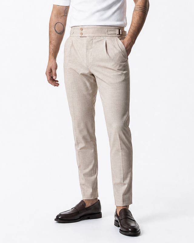 IOS PANTS italiano - BEIGE