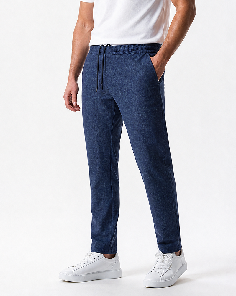 IOS PANTS easy - STEEL BLUE