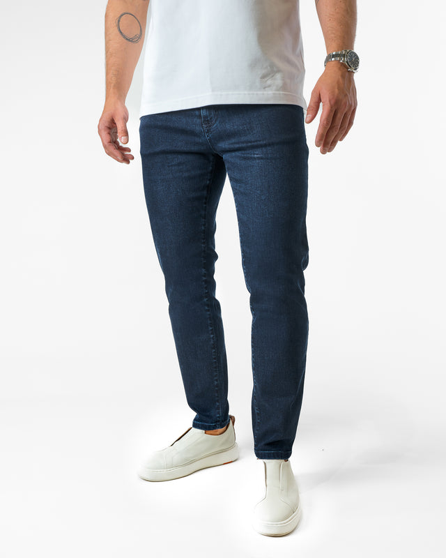 IOS JEANS - DARK BLUE CLEAN WASH