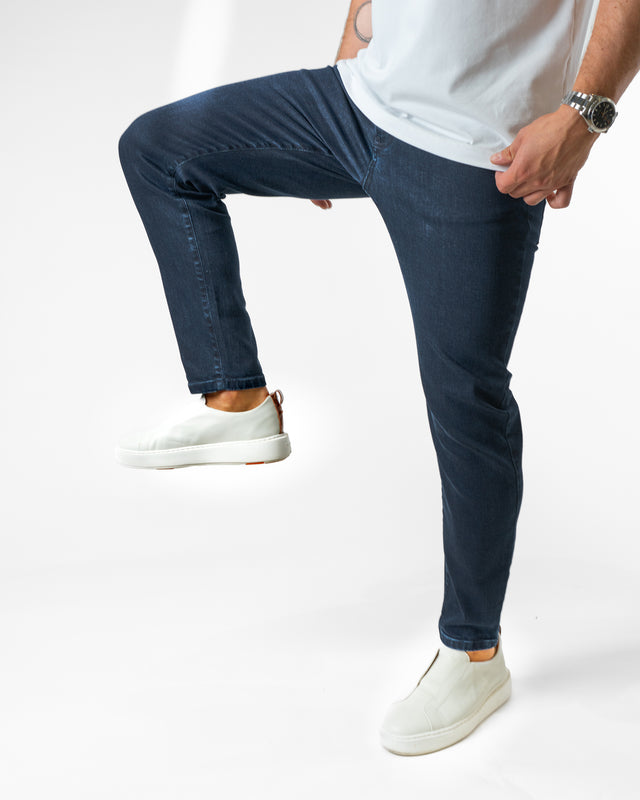 IOS JEANS - DARK BLUE CLEAN WASH