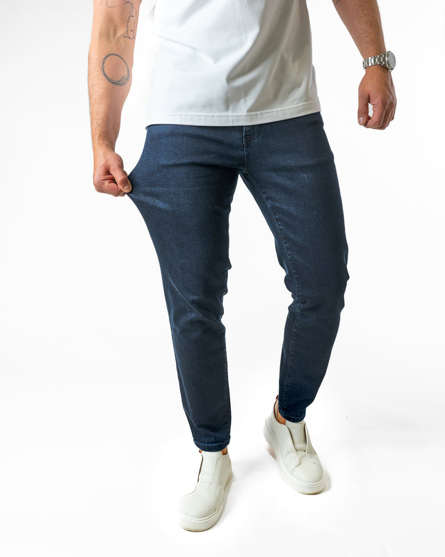 IOS JEANS - DARK BLUE CLEAN WASH