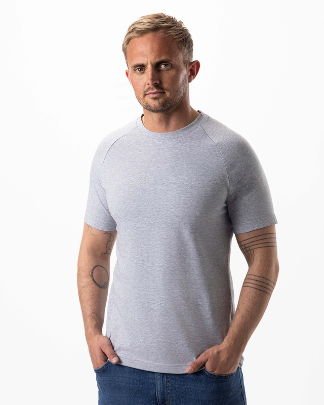 IOS T-SHIRT - LIGHT GREY MELANGE