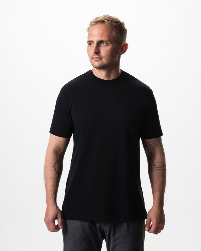 IOS T-SHIRT high neck - BLACK