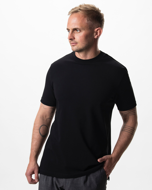 IOS T-SHIRT high neck - BLACK