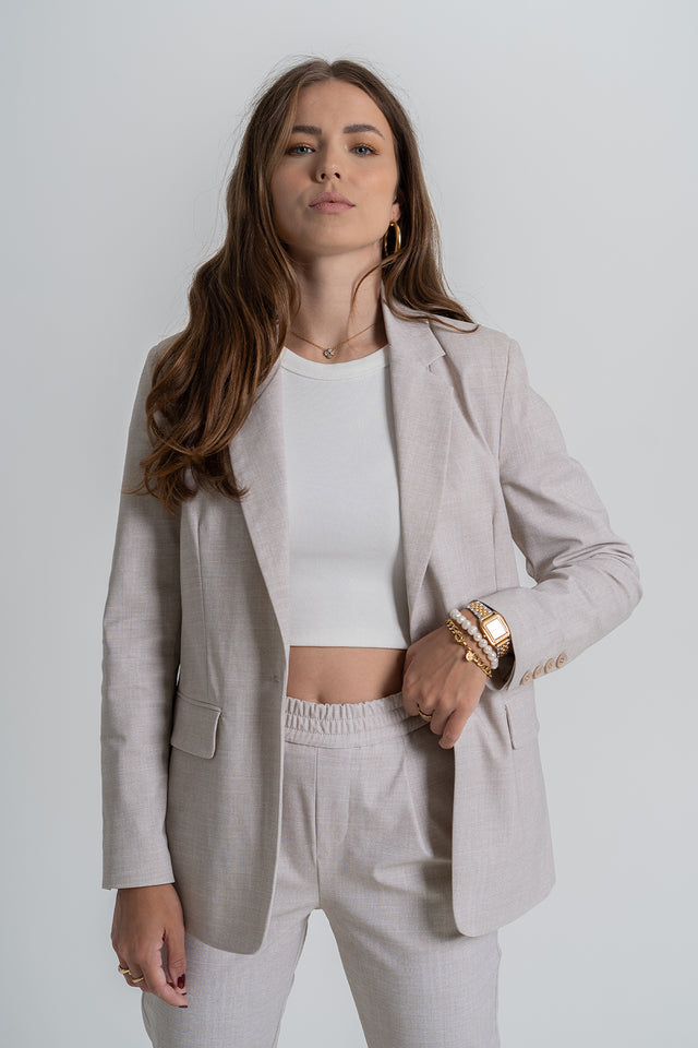 IOS BLAZER modern - BEIGE