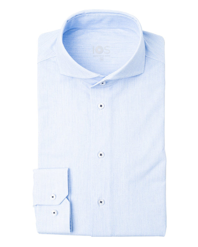 IOS SHIRT - LIGHTBLUE STRIPES