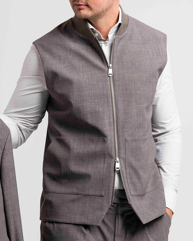 IOS VEST - TAUPE