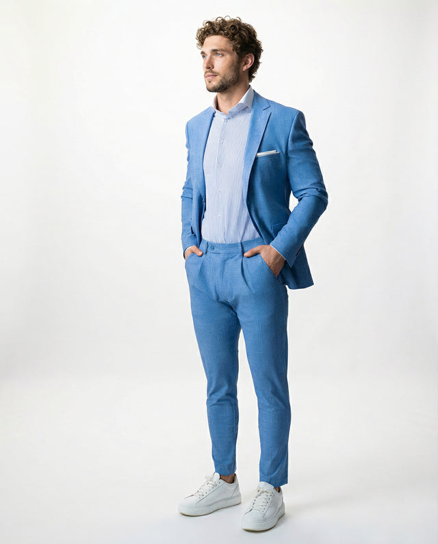 IOS PANTS modern - INDIGOBLUE