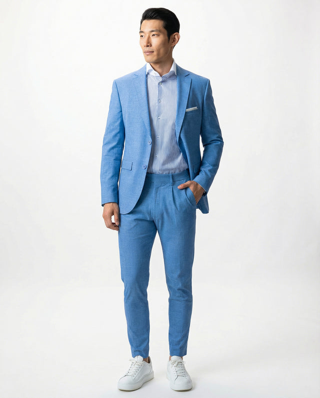 IOS PANTS modern - INDIGOBLUE